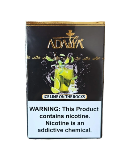 Ice lime on the rocks