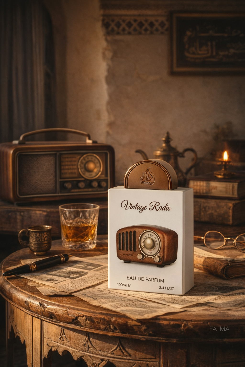 Vintage Radio Gift Set Lattafa